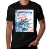 Statue Of Liberty Tshirt Festival Casual Short Sleeve