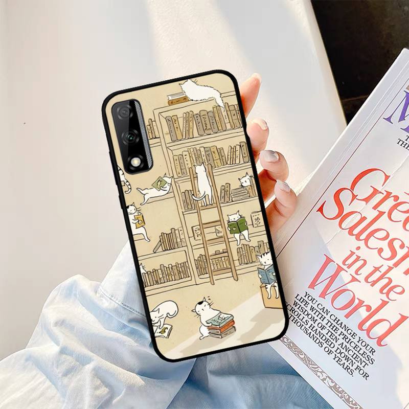 

Чехол для телефона Yinuoda с рисунком японского кота и напитка для Huawei Y9 Y8 Y6 Prime Y7 Pro Y8s Y5 Mate 20 Pro 10 lite Huawei Mate50Pro