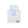 Nike X NBA Collaboration T-Shirt With Letter And Number Print Quick-Dry Basketball Jersey Kids Tops White 3Z2B7BXCP-LAKJL