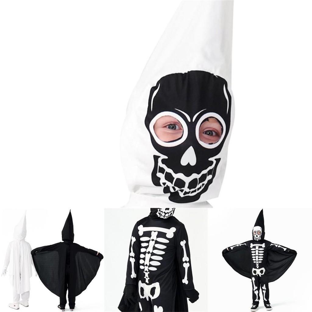 Halloween Costume For Kids Unique Skull Cosplay Outfit For Parties And Performances