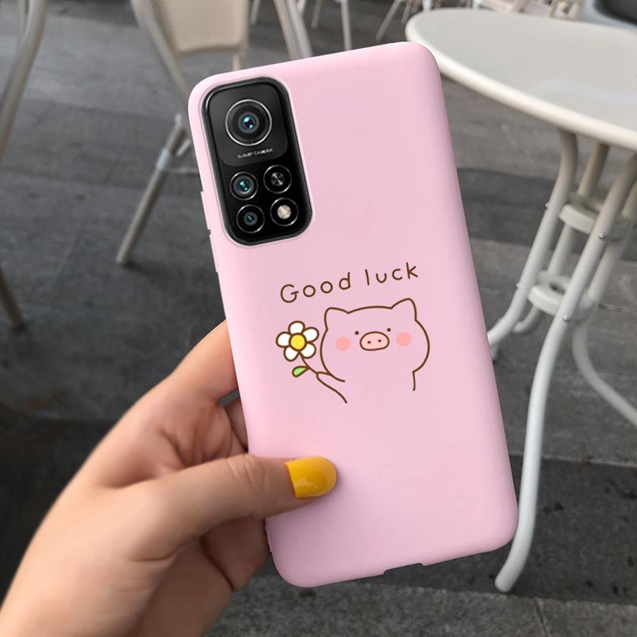 Handyhülle für Xiaomi Mi 10T Pro 5G Hülle Silikon Niedlich TPU Weiche Rückseite Hüllen für Xiaomi Mi 10T 10 T Lite Handyhülle Stoßstange