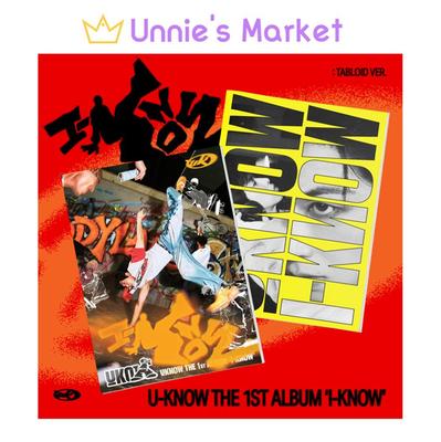 U-KNOW (TVXQ) [I-KNOW] (Tabloid Ver.) + Free Gift