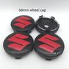 4 db 3D 56mm 60mm 68mm Suzuki Autó Kerékagy Középkupak Embléma Jelvény Borítások Matrica Matricák Styling kiegészítők