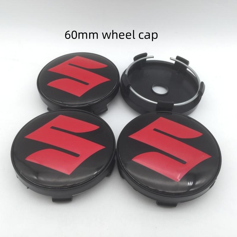 4 db 3D 56mm 60mm 68mm Suzuki Autó Kerékagy Középkupak Embléma Jelvény Borítások Matrica Matricák Styling kiegészítők