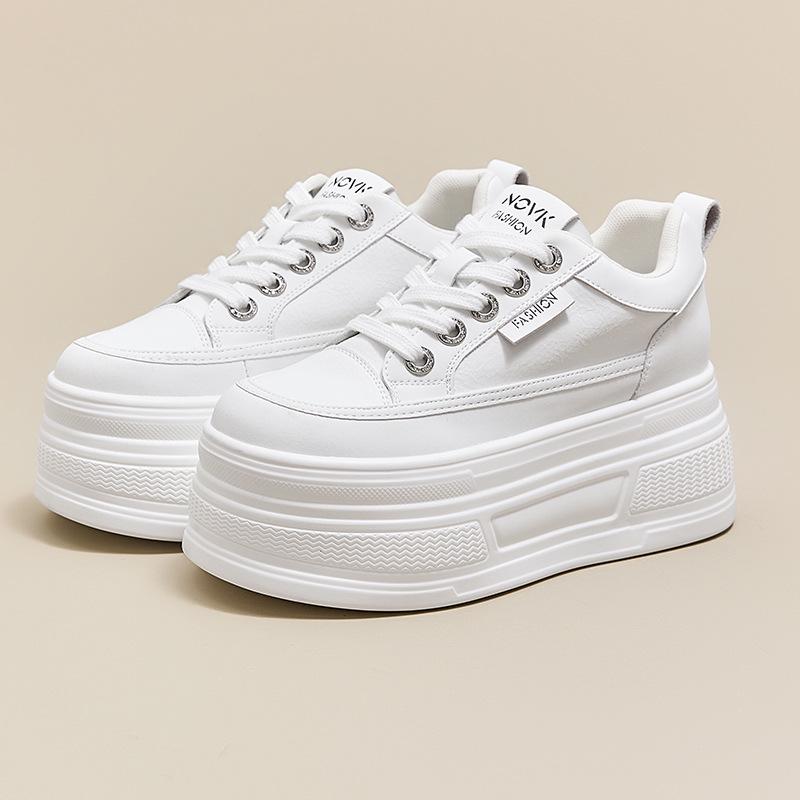 Dam 8 cm Hög Sula Vita Casual Vår/Sommarskor