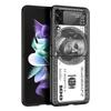 Vintage Tape Camera Gameboy Luxury Gift Phone Case For Samsung Galaxy Z Flip 4 Fold Hard PC Shell For Samsung Z Flip 3 5G Cover