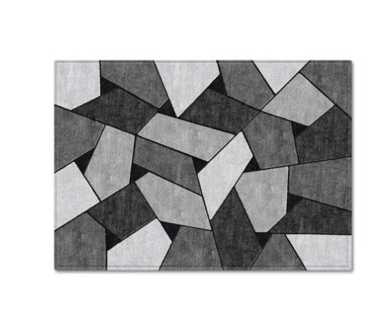 Geometric Shaped Floor Mat Bedroom Dining Room Carpet Carpet Doormat