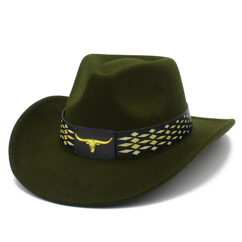 Classic Western Style Cowboy Hat Hard Styling Hat Can Be Worn In All Seasons Outdoor Cycling Travel Visor Versatile Top Hat