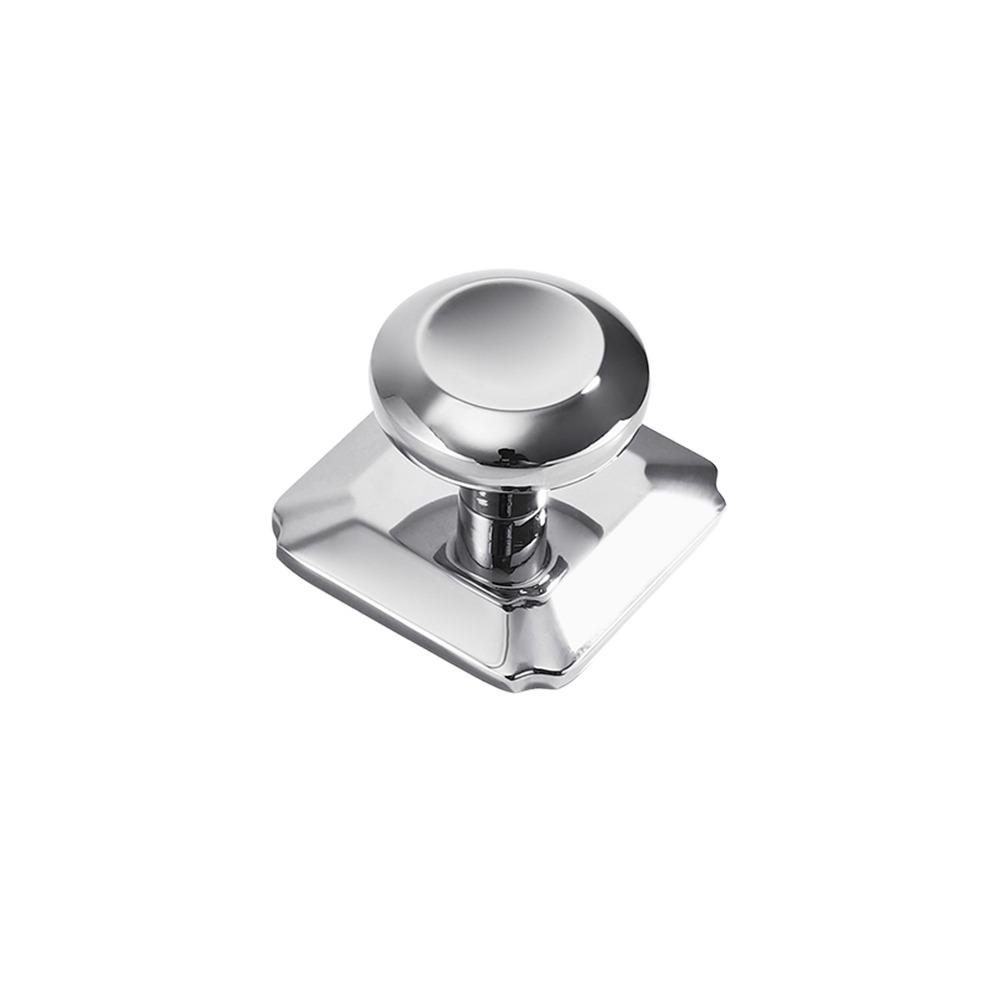 Zinc Alloy Cupboard Handle Silver Cabinet Knobs Modern Furniture Pulls  Home Hardware