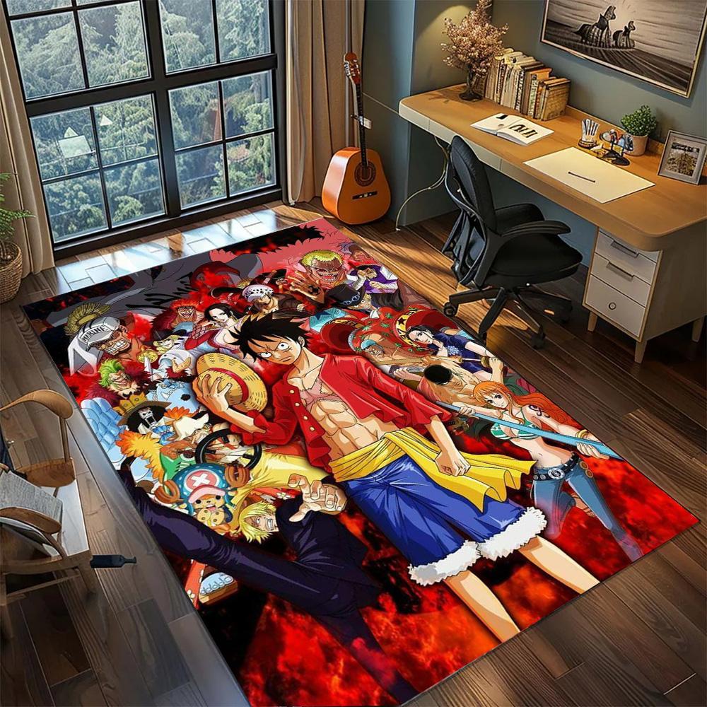 

Anti-Slip One Piece Floor Mat Carpet Washable Large Area Rug for Gamer Room Bedroom Home Decor 60x90cm