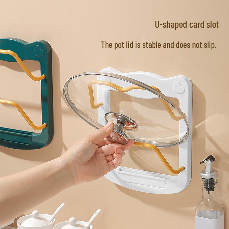 

Wall-Mounted No-Drill Multi-functional Kitchen Organizer
