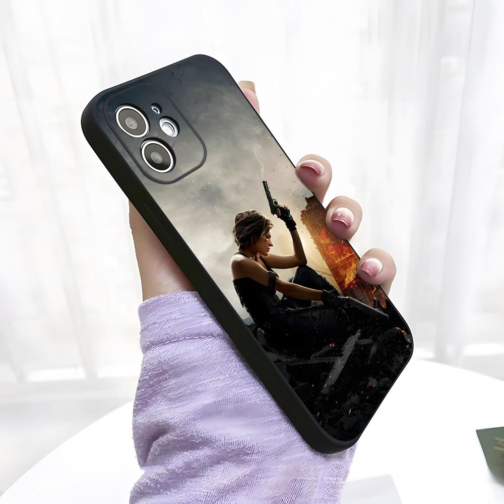 Resident Evil Game Phone Case For IPhone 17 Pro Max 15 Pro 16 14 Plus 12 13 Mini 11 Pro Shockproof Soft Cover