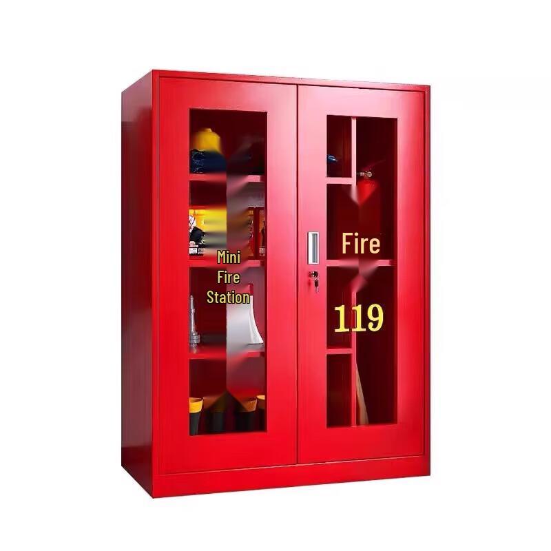 OLOMM Dong an Miniature Fire Station Set