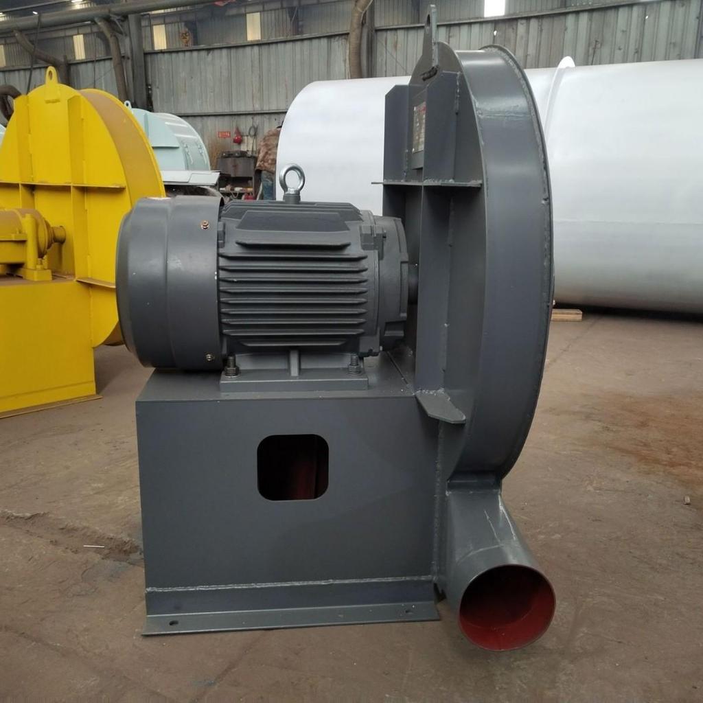 High-Pressure 9-19-5.6A Centrifugal Fan for Industrial Material Conveying, Induced Draft, Smoke Exhaust & Dust Removal for Boilers