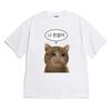 Funny Cat TShirt For Unisex Unisex Korean Sad Orange Cat Meme Graphic Tee I Have No Money Cute Cat Novelty Meme Cat Casual Top
