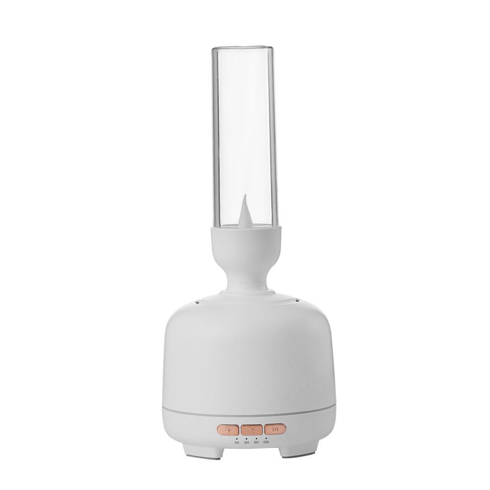 

Essential Oil Diffuser with LED Candle Light, Silent Double Spray Aromatherapy Humidifier for Bedroom, Office, Party, Yoga белый