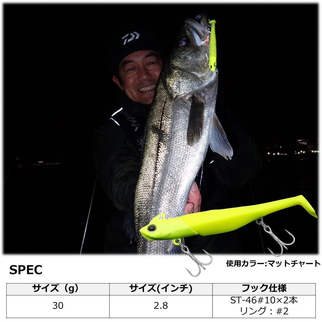 Daiwa Morethan Seabass Rodem TG30g Sardine
