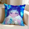 Suspense Anime HHigurashi When They Cry  Pillow Case Square DoubleSided Sofa Cushion Cover Bedroom Bedside Pillow