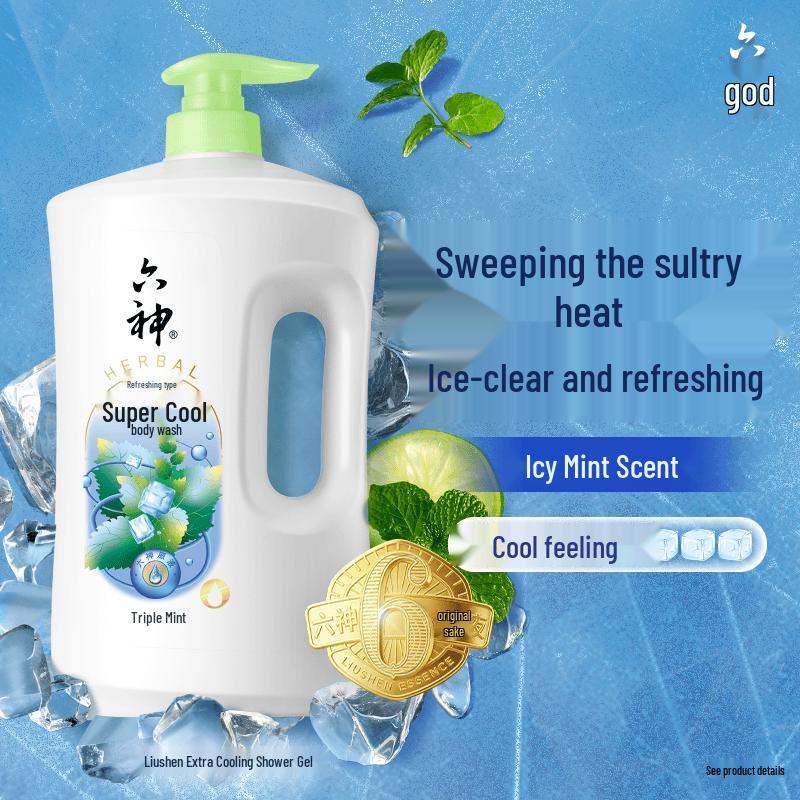 Liu Shen Invigorating Cool Shower Gel
