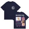 Rapperin Bad Gyal Album Tour 2025 Grafik T-Shirt Unisex Damen Ästhetisch Vintage Kurzarm T-Shirt Reine Baumwolle T-Shirts Streetwear
