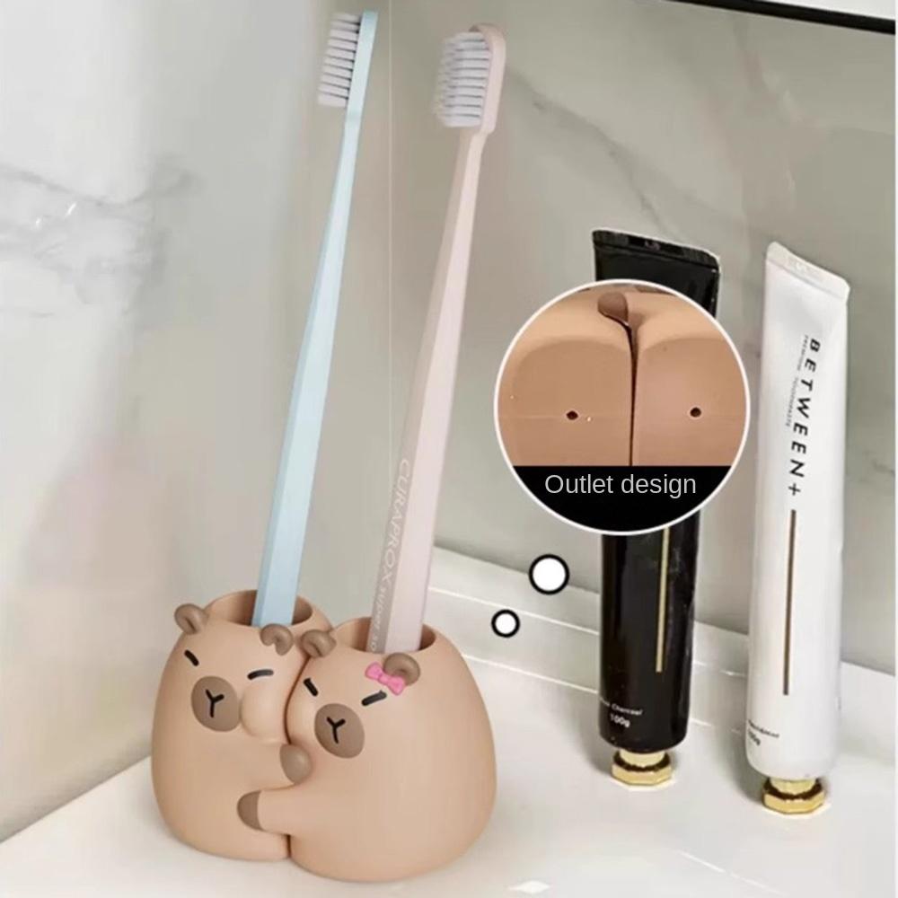 Multi-functional Capybara Toothbrush Holder Hanging Toothbrush Stand  Birthday Gift