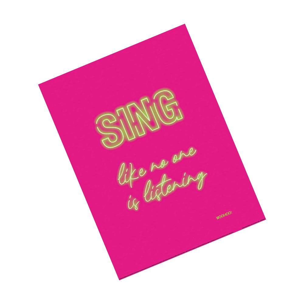 Mandi Welton Sing Print