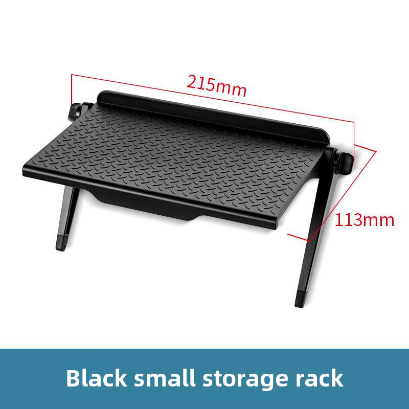Punch-Free TV & Monitor Storage Rack for Set-Top Box and Router