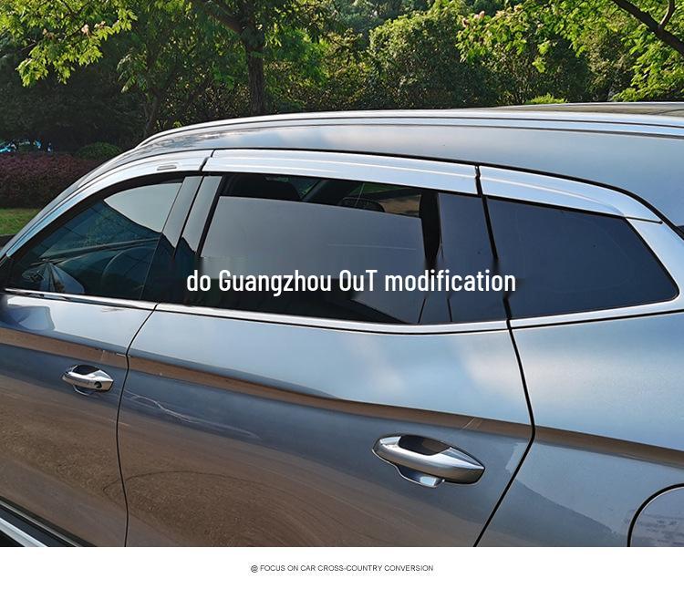 Electroplated Rain Guards for BYD Song Pro/PLUS/MAX DMI Window Eyebrows