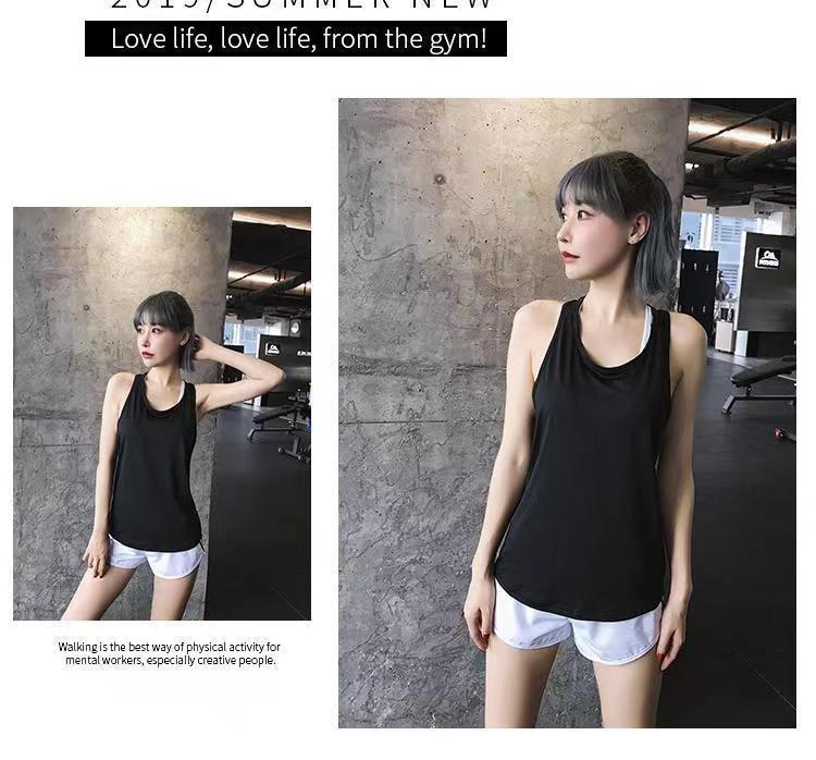 Damen Schnelltrocknendes I-förmiges Weste: Ärmelloses Mesh-T-Shirt für Laufen & Fitness