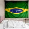 Brazil Artwork Printed Printed Tapestry, for Bedroom,Livingroom, dormitory, Large Wall Decor, Fabric Decor Fan Birthday Gifts
