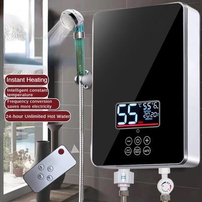 Μικρός Ηλεκτρικός Θερμοσίφωνας Άμεσης Θέρμανσης Οικιακός Σταθερής Θερμοκρασίας Μεγάλη Οθόνη Μηχανή Ντους Αντι-Ξηρής Καύσης Εξοικονόμησης Ενέργειας Θερμοσίφωνας