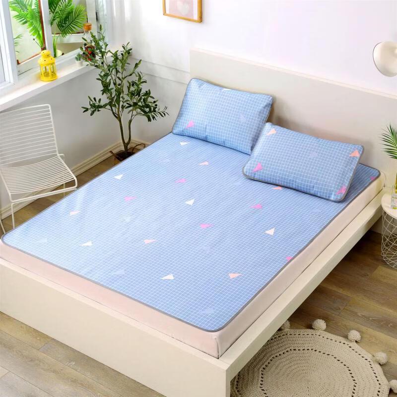 Cartoon Ice Silk Cooling Mat 3-Piece Set