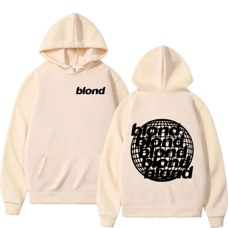 Rapper Frank Print Graphic Hoodie Men Hip Hop Fashion Ocean Sweatshirts Unisex Casual Streetwear Y2K Street Pullover Clothing