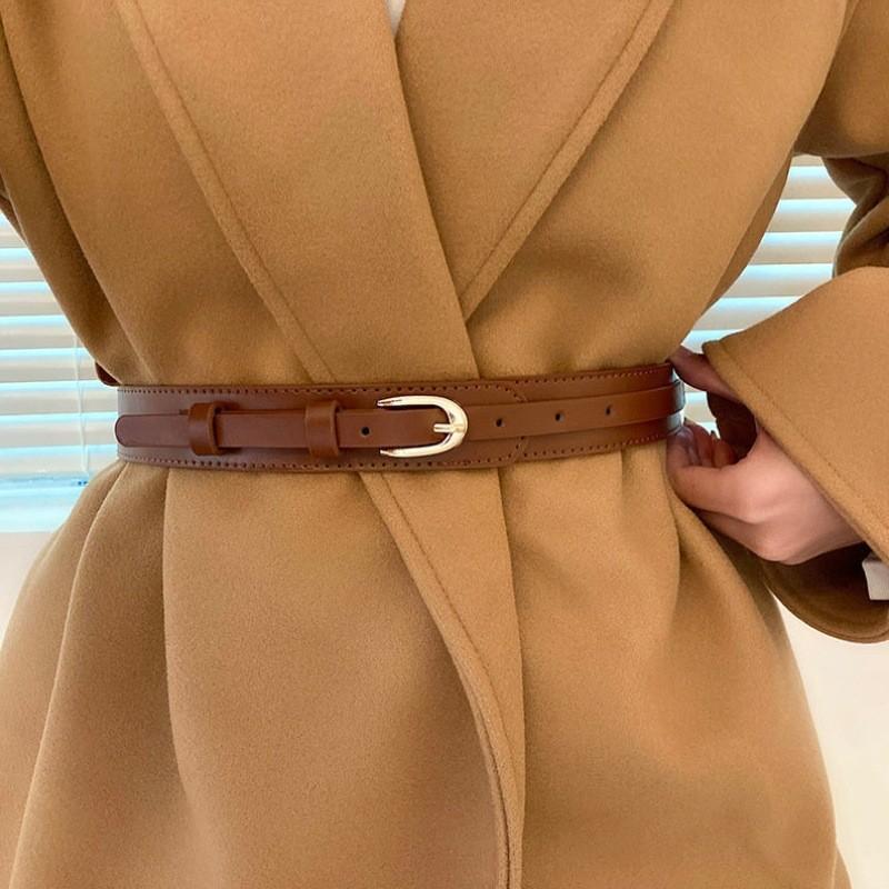 Wide Multipurpose Black Waist Belt For Women With Chic Design For Casual And Looks Formal