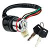 Motorcycle Electric Bike Ignition Key Switches Strong Metal Heatproof Structure High Durability Bike Switches for GN125