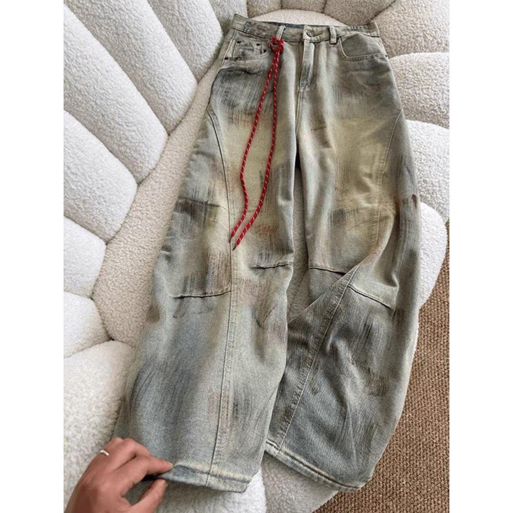 

American Tall Vintage High Waist Loose Wide Leg Jeans for Women XS 70-80 lbs