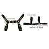 1pc BDSM Men's Leather Harness, Sexy Costumes For Gay Men - Adjustable Punk Sex Supplies