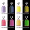 2Pcs Color Changing Sewing Thread for Sewing Machine Hand Stitching Night Glowing Yarn Embroidery Thread 550yds Each