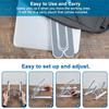 Foldable Laptop Stand Adjustable Portable Notebook Bracket Support Base Ergonomic Design Holder For Macbook Air Pro Accessories