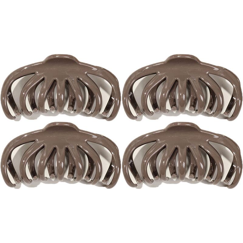 Korean Style Acrylic Solid Color Hair Clip Women's High-end Fashion Shark Clip Hair Accessories