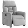 Vidaxl Elektryczny Fotel Rozkładany Cloud Grey Fabric