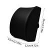 Memory Foam Lumbar Back Support Cushion Seat Waist Back Pillow Home Car Office