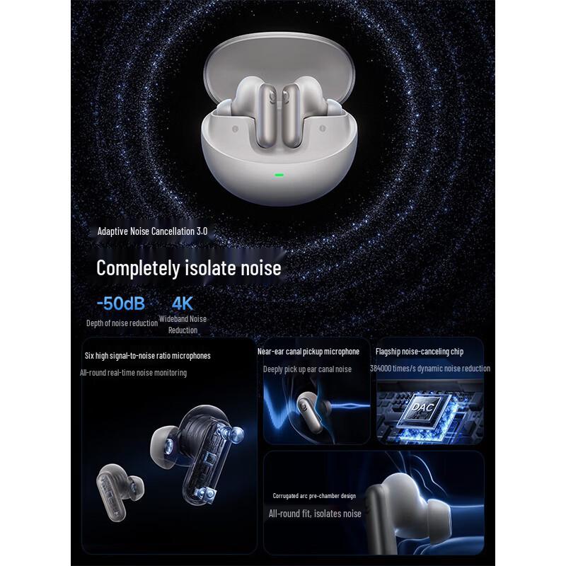Baseus Inspire XP1 True Wireless Noise-Cancelling Earbuds