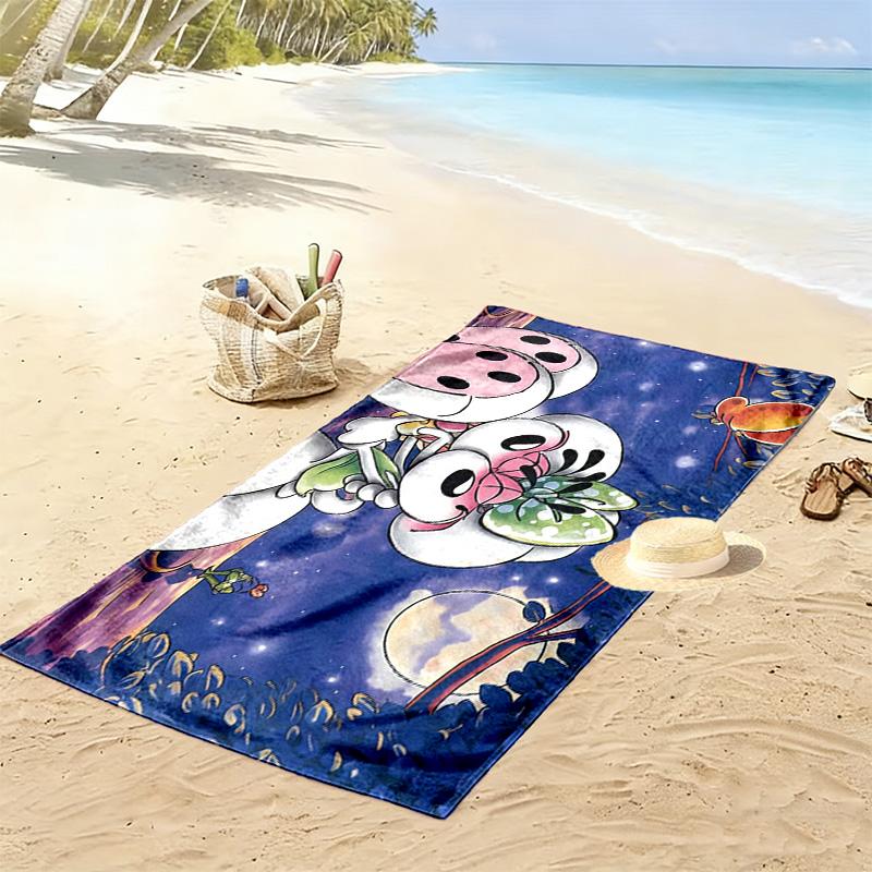 Diddl3 Print Beach Towel, Large Soft Quick Dry Towel for Beach Camping Swimming