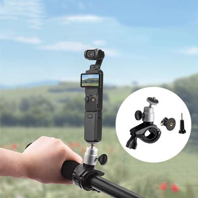 For Dji Osmo Pocket 1 Bicycle Handlebar Mount Bike Holder for GoPro 11 11 11 11 9 8 7 6 Insta161 DJI OSMO Action Nano 161 Camera