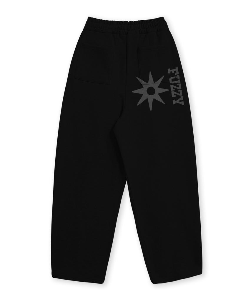 FUZZY SCAN Fuzzy Star Balloon Wide Pants 4 Colors