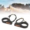 Front Fork LED Turn Signal Light High Brightness Stability Fork Clamp Indicators Lights for 41MM Fork
