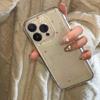 Colorful Small Bow Phone Case For iPhone 16 15 14 13 12 11 Mini Pro Max X XR XSMax 7 8 Plus Transparent Soft TPU Back Cover