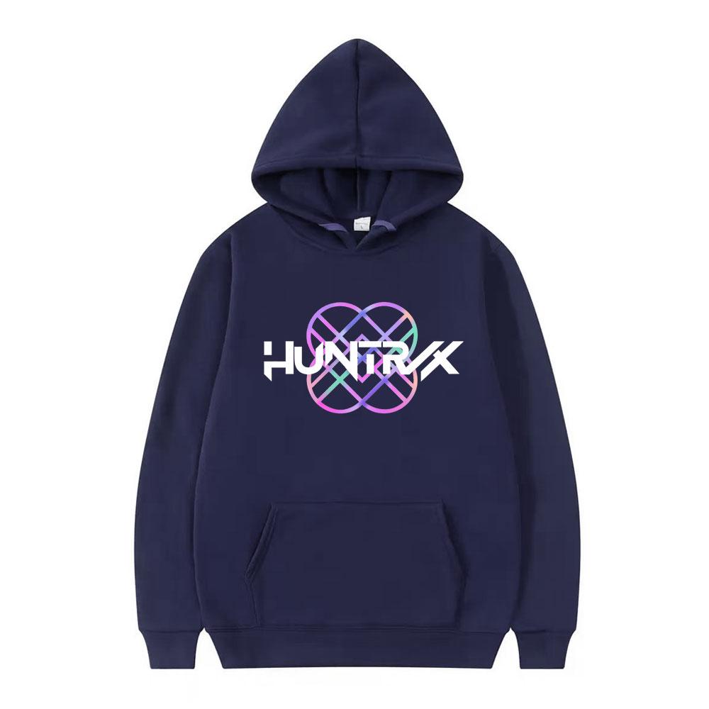 KPop Dämonenjäger Huntrix 2025 Heißer Verkauf Herren Damen Kapuzenpullover Langärmliger Harajuku Pullover Herbst und Winter Übergroßes Sweatshirt