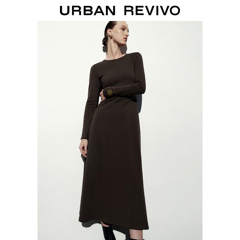 UR 2024 Spring Women's Slim-Fit A-Line Dress